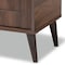 Baxton Studio Cormier Walnut finished 2-Door Wood Entryway Shoe Storage Cabinet 153-9159 - alternate 9